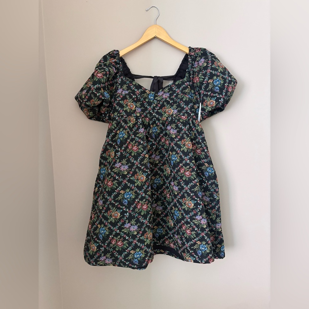 Red Dress Boutique Floral Black Dress